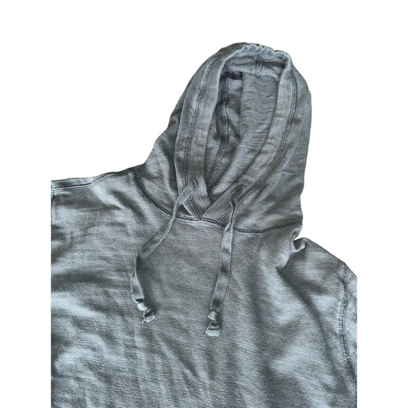 Faherty charcoal organic cotton hoodie men’s medium - Picture 2 of 5